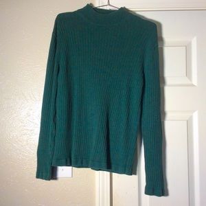 Green Cherokee Middle Gauge Turtleneck Sweater